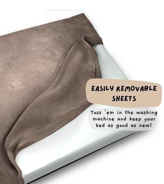 10% OFF: Big Borky Washable Dog Bedsheet (Choco Brown) - Good Dog People™