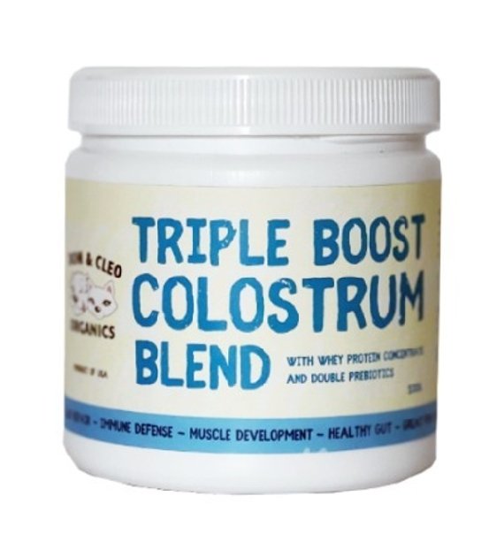 10% OFF: Dom & Cleo Triple Boost Colostrum Blend Supplements For Dogs & Cats - Good Dog Peopleā¢