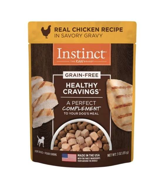 10% OFF: Instinct Healthy Cravings Grain Free Real Chicken Recipe Wet Dog Food Topper - Good Dog People™