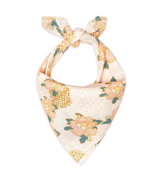 10% OFF: Ohpopdog Nihon Collection Bandana (Botan) for Dogs & Cats - Good Dog Peopleā¢
