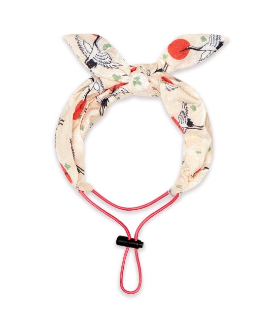 10% OFF: Ohpopdog Nihon Collection Headband (Tsuru) for Dogs & Cats - Good Dog Peopleā¢