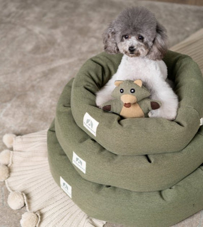 10% OFF: TROOPETS Round Dog Bed - Good Dog Peopleā¢