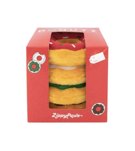 10% OFF: ZippyPaws Donutz Gift Box Dog Toy (4-Pack) - Good Dog Peopleā¢