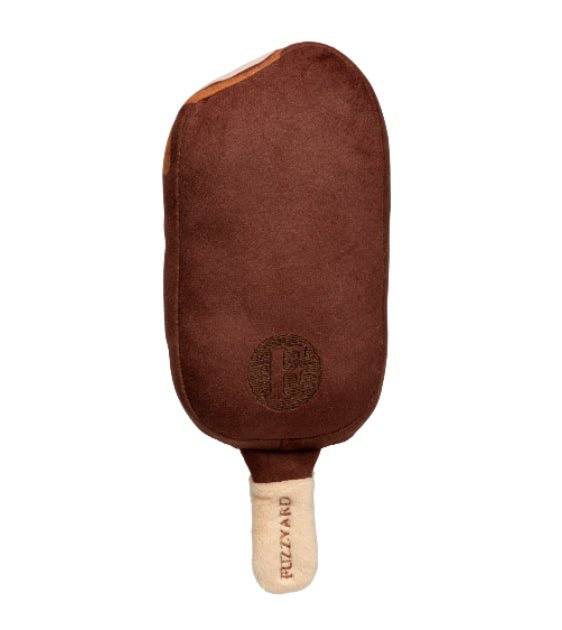 15% OFF: FuzzYard Chocolate Coated Ice Cream Plush Dog Toy - Good Dog Peopleā¢