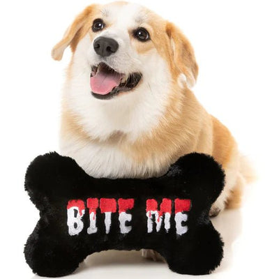 15% OFF: FuzzYard Halloween Bite Me Bone Plush Dog Toy - Good Dog People™