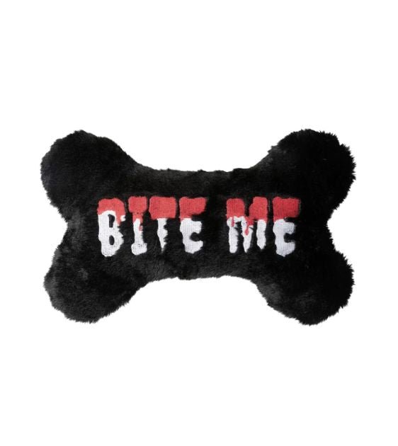 15% OFF: FuzzYard Halloween Bite Me Bone Plush Dog Toy - Good Dog People™