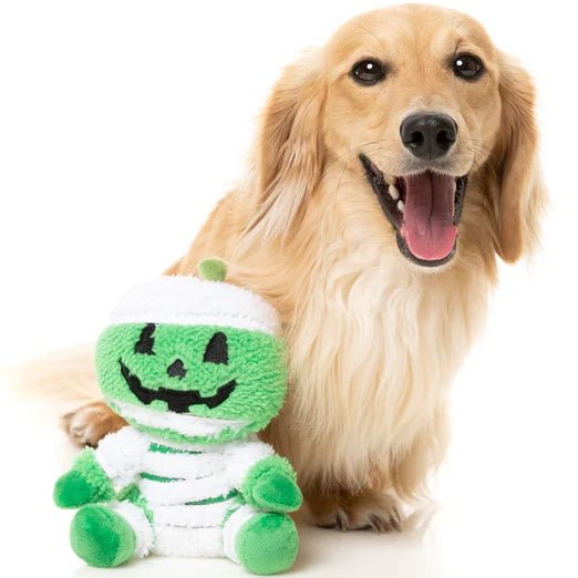 15% OFF: FuzzYard Halloween Jack-O Chan Mummy Plush Dog Toy - Good Dog People™