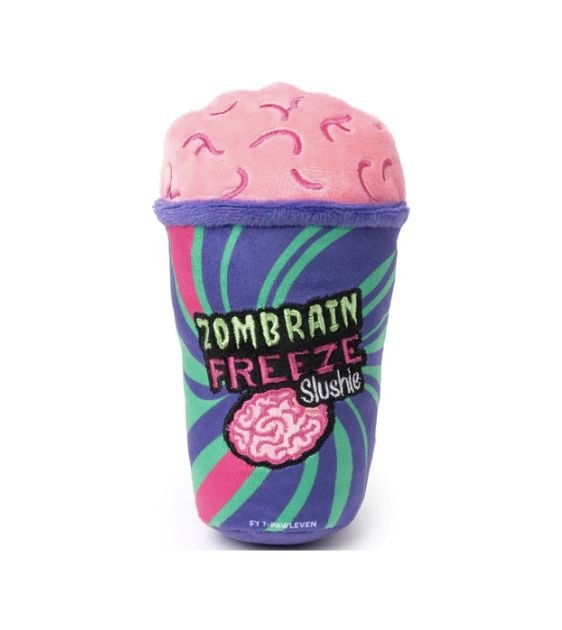15% OFF: FuzzYard Halloween Zombrain Freeze Slushie Plush Dog Toy - Good Dog Peopleā¢