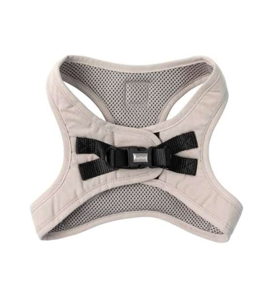 15% OFF: FuzzYard LIFE Cotton Step-in Dog Harness (Sandstone) - Good Dog People™