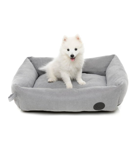 15% OFF: FuzzYard The Lounge (Stone Grey) Dog Bed - Good Dog Peopleā¢