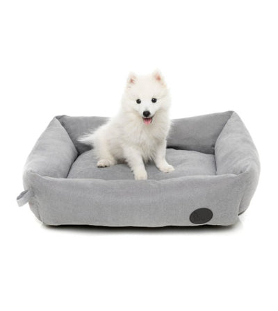15% OFF: FuzzYard The Lounge (Stone Grey) Dog Bed - Good Dog Peopleā¢