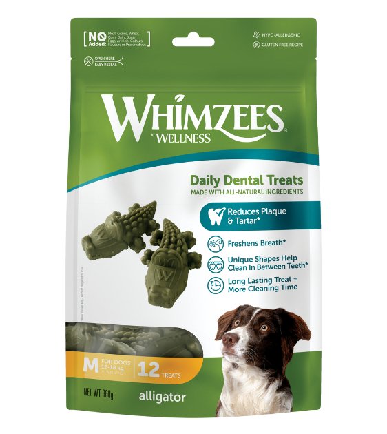 $19 ONLY: WHIMZEES Natural Alligator Dental Dog Chews - Good Dog People™