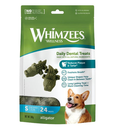$19 ONLY: WHIMZEES Natural Alligator Dental Dog Chews - Good Dog People™
