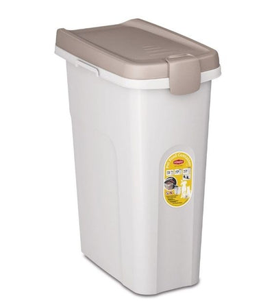 Stefanplast Premium Cat & Dog Food Container (Bianco Tortora)