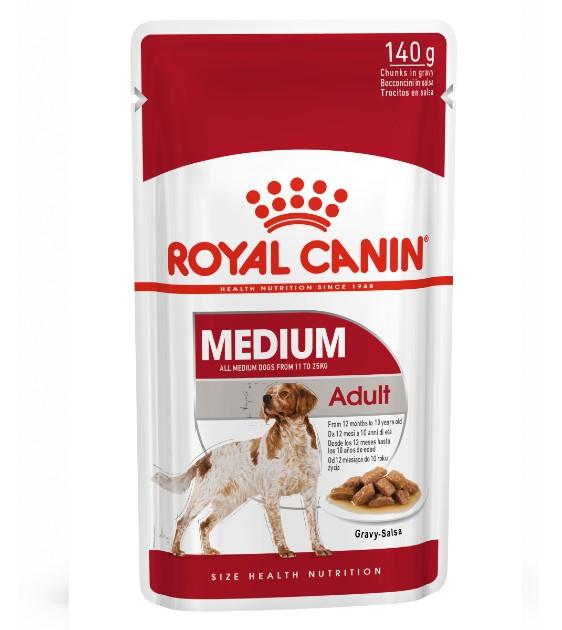 Royal Canin Medium Adult Pouch Wet Dog Food