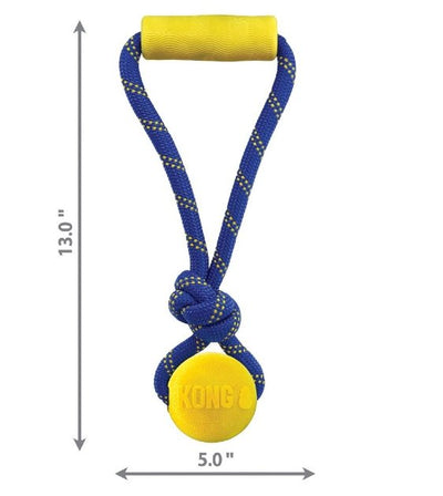 20% OFF: KONG Jaxx Brights Tug with Ball Dog Toy (Assorted Colors) - Good Dog People™