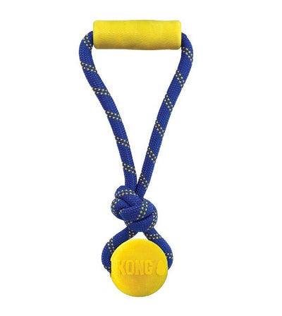 20% OFF: KONG Jaxx Brights Tug with Ball Dog Toy (Assorted Colors) - Good Dog People™