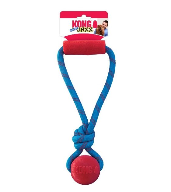 20% OFF: KONG Jaxx Brights Tug with Ball Dog Toy (Assorted Colors) - Good Dog People™
