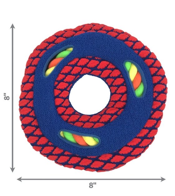 20% OFF: KONG Sneakerz Sport Disc with Rope Dog Toy - Good Dog Peopleā¢