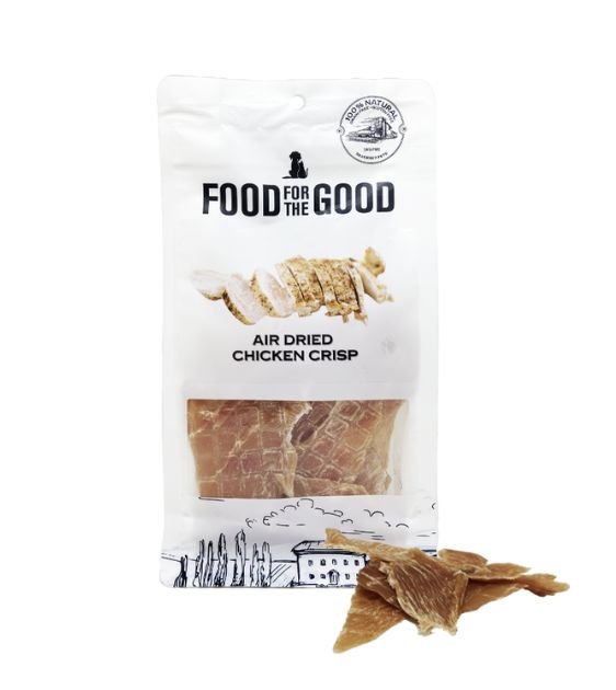 25% OFF: Food For The Good Air Dried Chicken Crisp Cat & Dog Treats - Good Dog People™