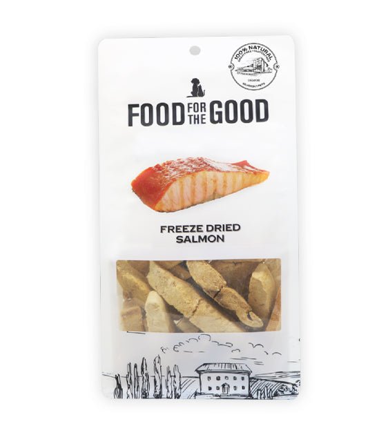 30% OFF: Food For The Good Freeze Dried Salmon Cat & Dog Treats - Good Dog People™
