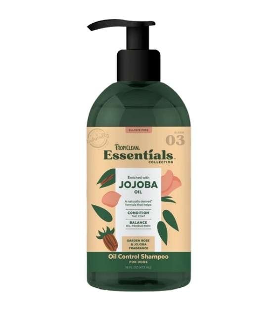 33% OFF: Tropiclean Essentials Jojoba Oil Control Dog Shampoo - Good Dog Peopleā¢