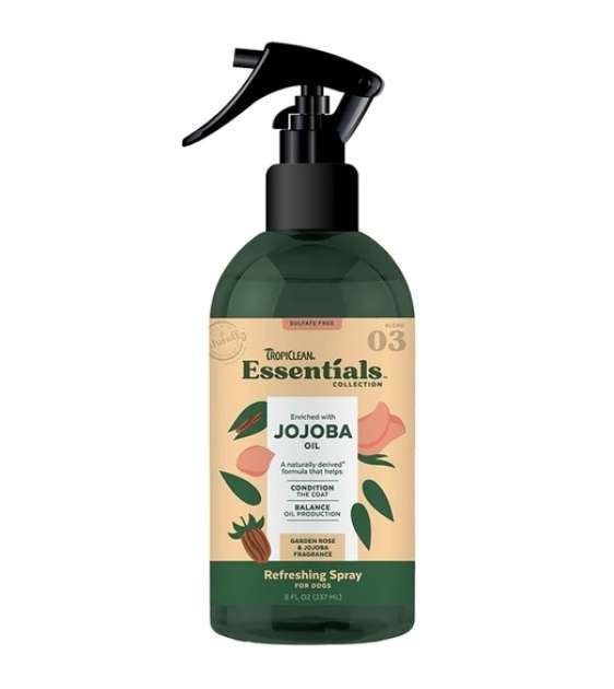 33% OFF: Tropiclean Essentials Jojoba Oil Deodorizing Spray For Dogs - Good Dog Peopleā¢