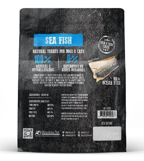 35% OFF: Absolute Holistic Grill In The Bag (Sea Fish) Natural Dog & Cat Treats - Good Dog People™