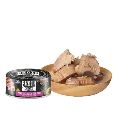 40% OFF: Absolute Holistic Broth Chunks (Tuna Thick Cuts & Chia Seeds) Wet Cat & Dog Food - Good Dog Peopleā¢
