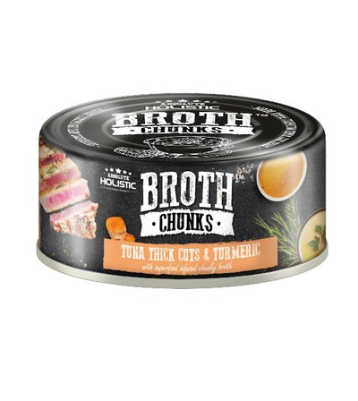 40% OFF: Absolute Holistic Broth Chunks (Tuna Thick Cuts & Turmeric) Wet Cat & Dog Food - Good Dog Peopleā¢