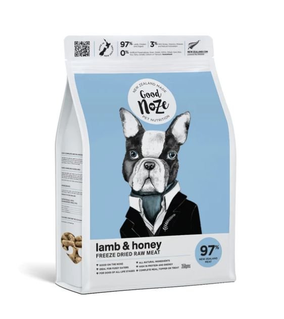 $45.30 ONLY: Good Noze NZ Lamb & Honey Freeze Dried Dog Food - Good Dog Peopleā¢