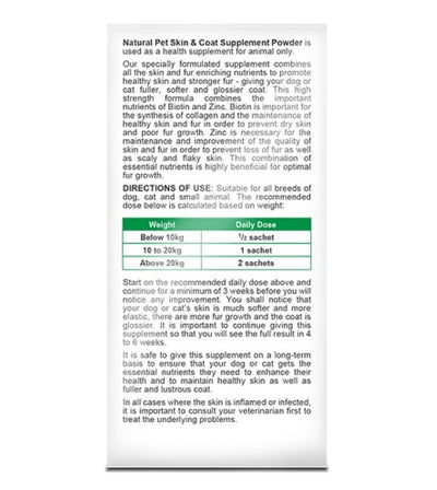 5% OFF: NATURAL PET® Skin & Coat Supplement Powder for Cats & Dogs - Good Dog People™