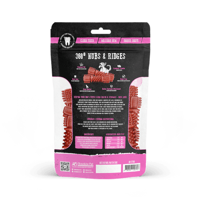 Absolute Holistic (Cranberry) Value Pack Dental Dog Chews - Back