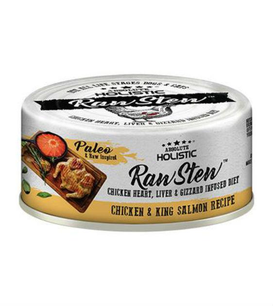 Absolute Holistic Rawstew Chicken & King Salmon Wet Cat & Dog Food