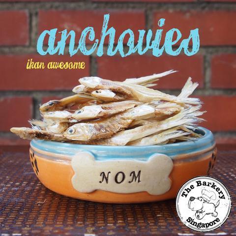 The Barkery Dehydrated Anchovies Dog Treats