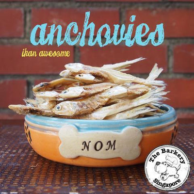 The Barkery Dehydrated Anchovies Dog Treats