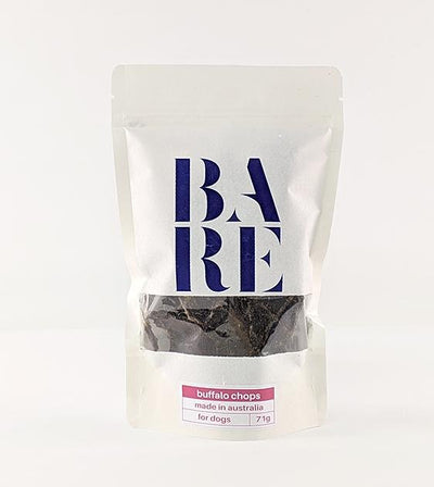 20% OFF: BARE Australian Premium Buffalo Chops Dog Treats
