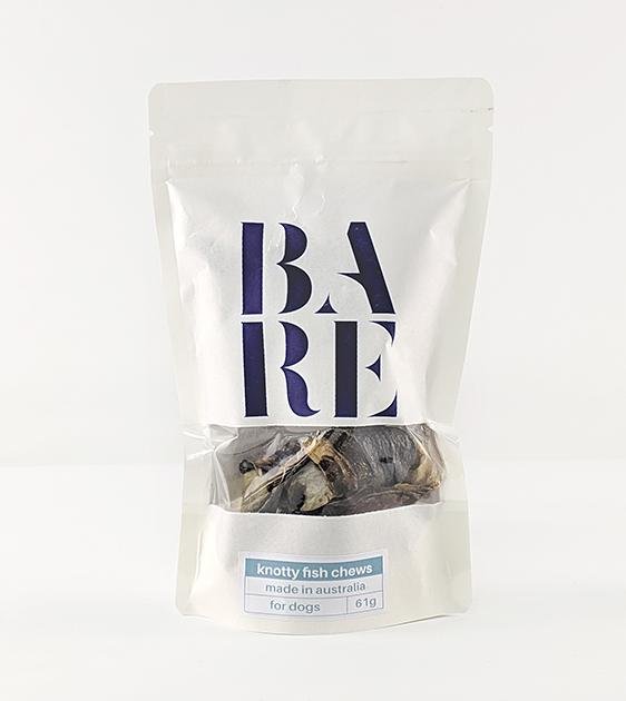 20% OFF: BARE Australian Premium Knotty Fish Chew Dog Treats