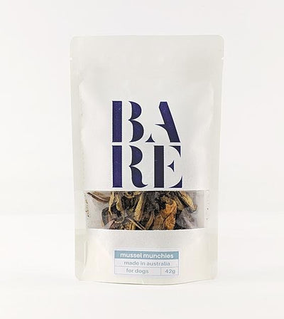 20% OFF: BARE Australian Premium Mussel Munchies Dog Treats