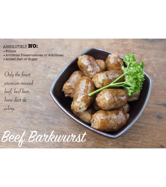 The Barkery Barkwurst Frozen Dog Food