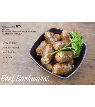 The Barkery Barkwurst Frozen Dog Food