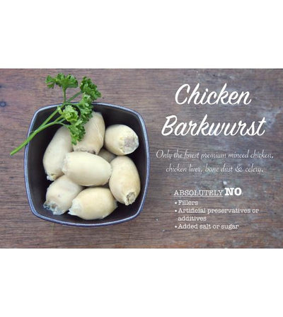 The Barkery Barkwurst Frozen Dog Food