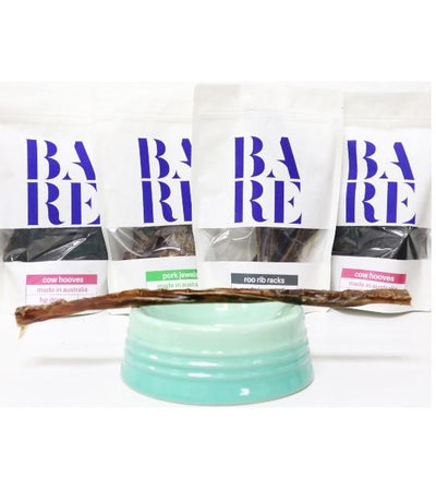 BARE Australian Premium Bully Sticks Dog Treats (Standard)