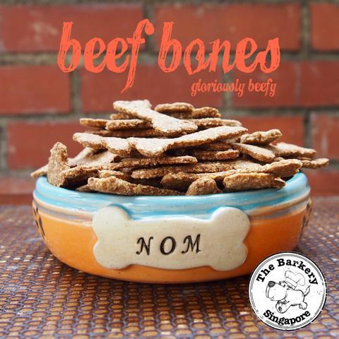 The Barkery Beef Bones Biscuits Dog Treats