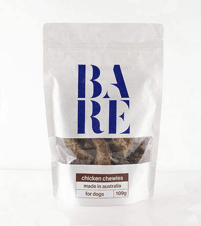 BARE Australian Premium Chicken Chewies Dog Treats