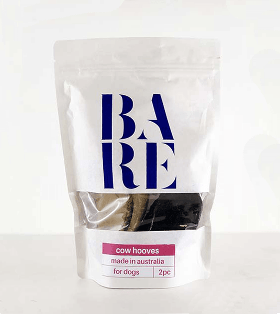 BARE Australian Premium Cow Hooves Dog Treats