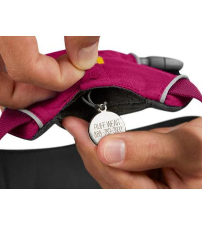 Ruffwear Front Range⢠No-Pull Everyday Harness (Hibiscus Pink) For Dogs - Tag