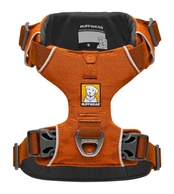 Ruffwear Front Range⢠No-Pull Everyday Harness (Campfire Orange) For Dogs - Top