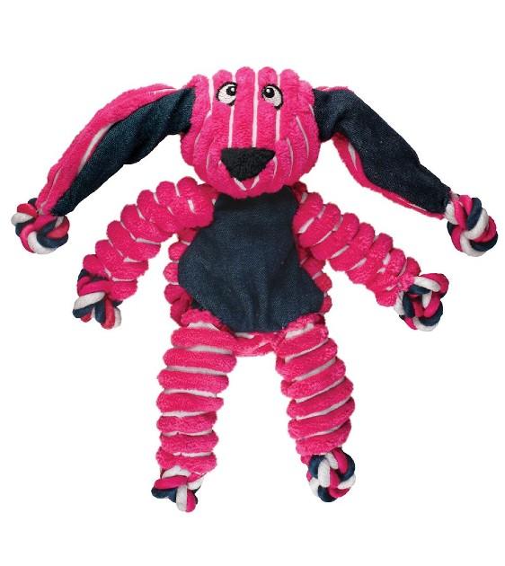KONG Floppy Knots Bunny Dog Toy