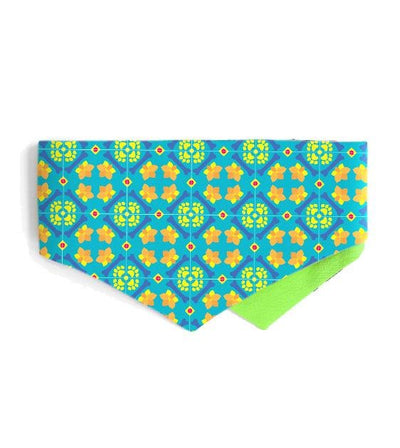 Good Dog People x Ohpopdog Pawranakan Dog Bandana (Teal)